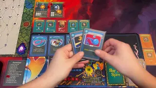 Slay the Spire: The Board Game - Ascension 10 Defect Solo Playthrough (Act 2)