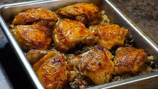 The Best Oven Baked Chicken and Rice EVER!!! | Baked Chicken Recipe The Best Oven Baked Chicken and Rice EVER!!! | Baked Chicken Recipe