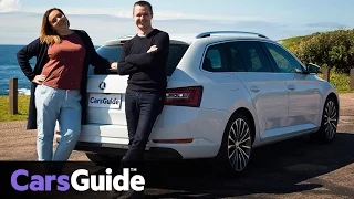 Skoda Superb 140TDI wagon 2016 review | Torquing Heads Video