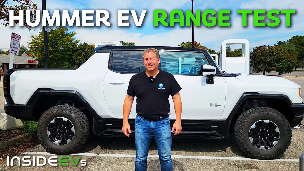 2022 Hummer EV Pickup Edition 1: InsideEVs 70 MPH Range Test