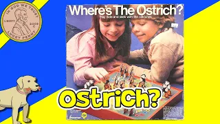 1985 Where's The Ostrich Board Game By Pressman