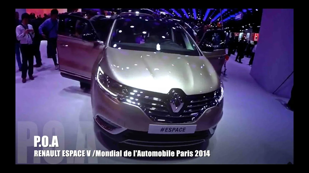 Renault Espace V (Mondial de l'Automobile 2014)