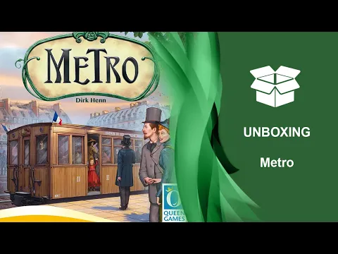 Unboxing Metro board game - joc societate