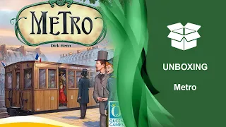 Unboxing Metro board game - joc societate