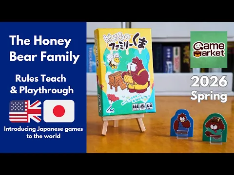The Honey Bear Family | Tokyo Game Market 2026 Spring Showcase