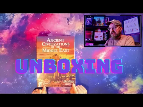 Ancient Civilizations of the Middle East (GMT) - Unboxing Board Game