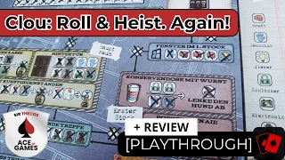 Solo Playthrough + Review | Clou: Roll & Heist. Again!