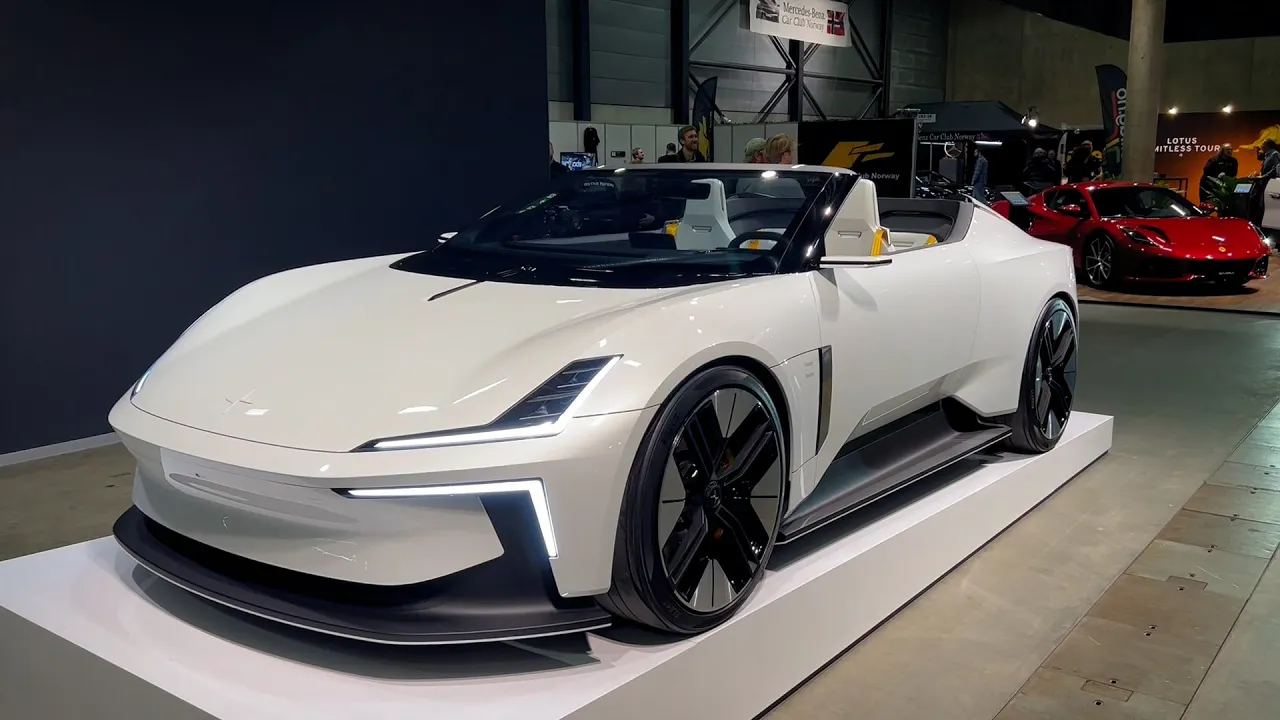 Eksklusiv sniktitt - Polestars Electric Roadster Concept - elektrisk superbil