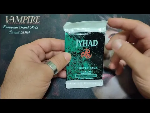 Jyhad CCG (VTES) - 1994 Booster Unboxing
