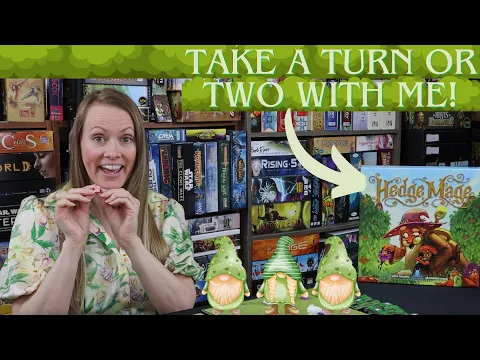 A Preview of HEDGE MAGE | A Light, Abstract Strategy Game for the Whole Family!
