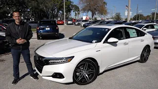 Is the NEW 2021 Honda Accord a BETTER hybrid than the Camry & Sonata?