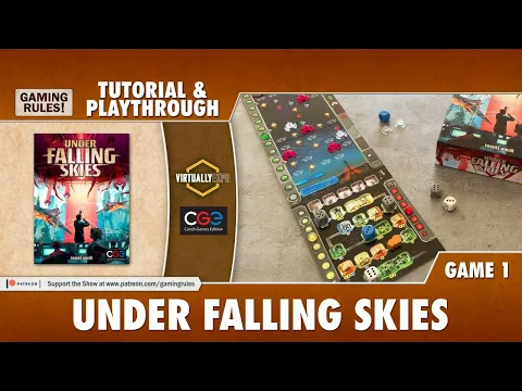 Under Falling Skies - Tutorial & Playthrough for Virtually Expo - Game 1