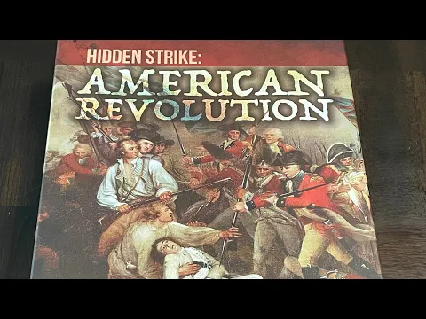 Hidden Strike: American Revolution (Worthington) - Unboxing