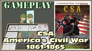 Gameplay: C.S.A. America's Civil War - Intro/Setup