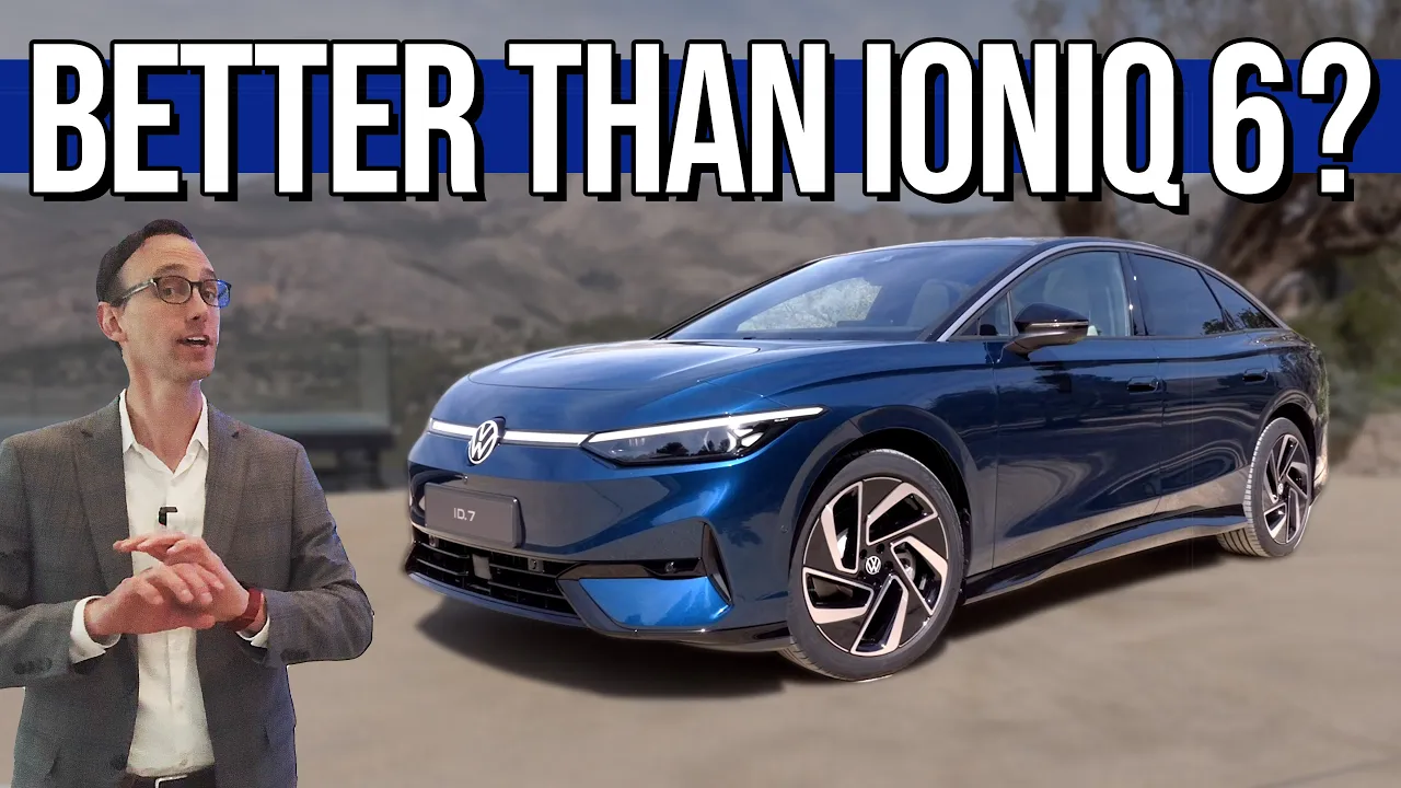 Can the VW ID.7 Beat the Hyundai Ioniq 6? | First Look