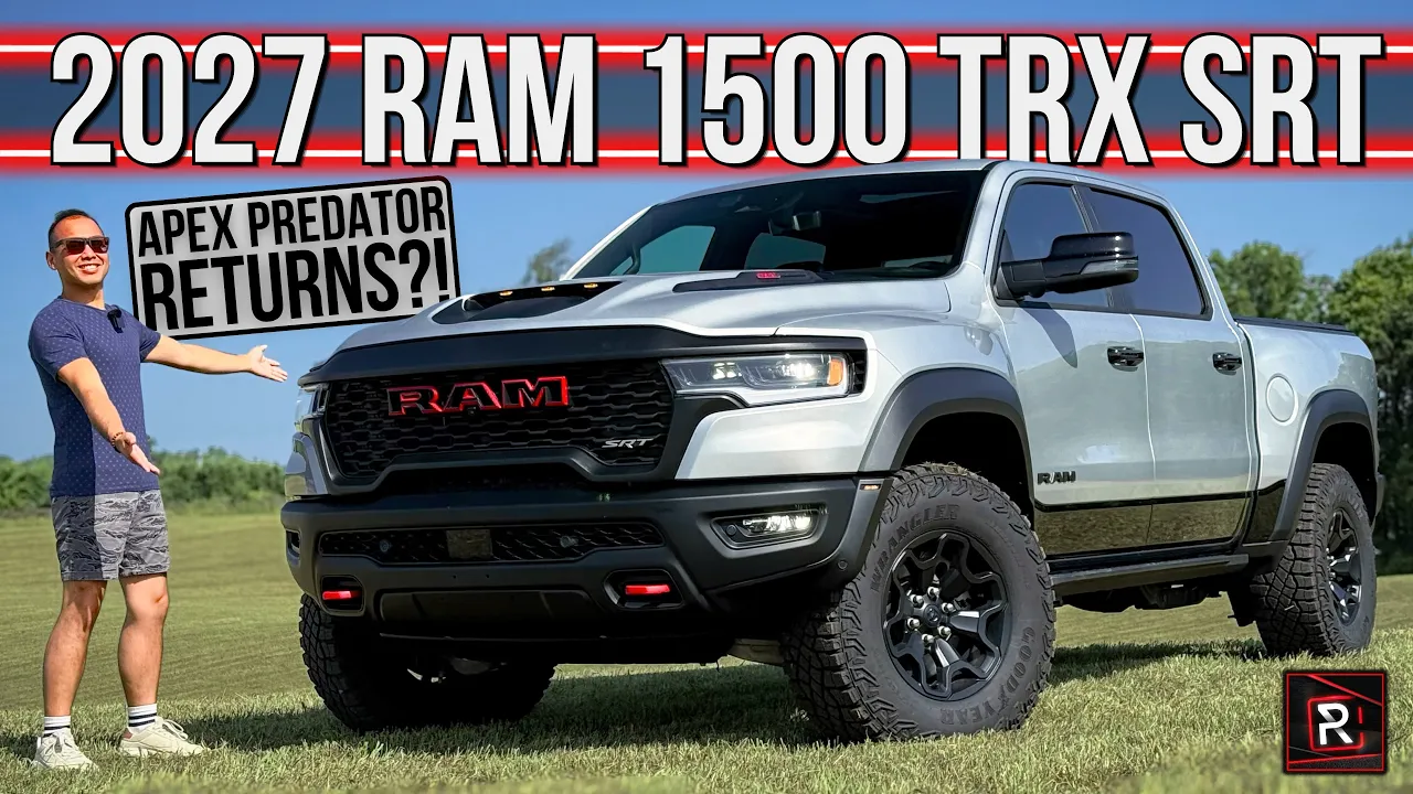 Apex Predator Truck Returns! | 2027 Ram 1500 TRX SRT | Detailed First Drive Review