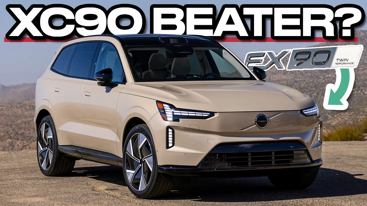 All-electric large SUV first drive (Volvo EX90 Ultra Performance 2024 Review)