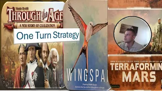 TTA, Wingspan, Terraforming Mars | One Turn Strategy