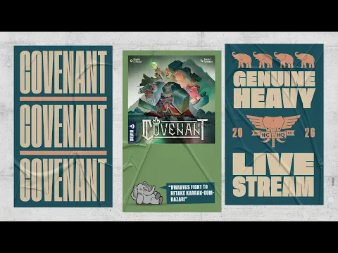 Covenant - 3p Teaching, Play-through & Roundtable Discussion by Heavy Cardboard
