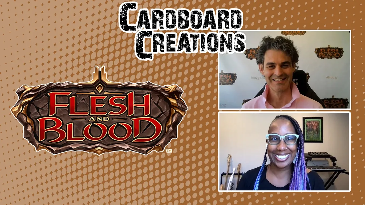 Flesh and Blood w/ James White - Cardboard Creations