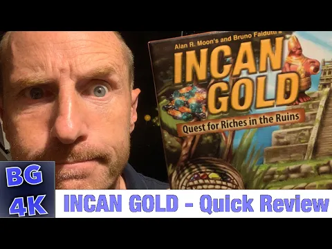 Incan Gold / Daimant Boardgames 4K Review - Still Worth It?