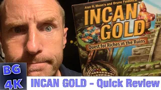 Incan Gold / Daimant Boardgames 4K Review - Still Worth It?