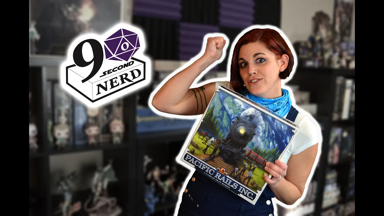90 Second Nerd Board Game Review: Pacific Rails Inc