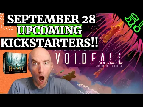 Bring forth VOIDFALL! Best Upcoming Kickstarters - Week of September 28: BEAST & STEAMPUNK MATRIX?