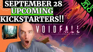 Bring forth VOIDFALL! Best Upcoming Kickstarters - Week of September 28: BEAST & STEAMPUNK MATRIX?
