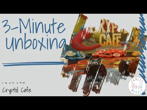 Cryptid Cafe - 3-Minute Unboxing