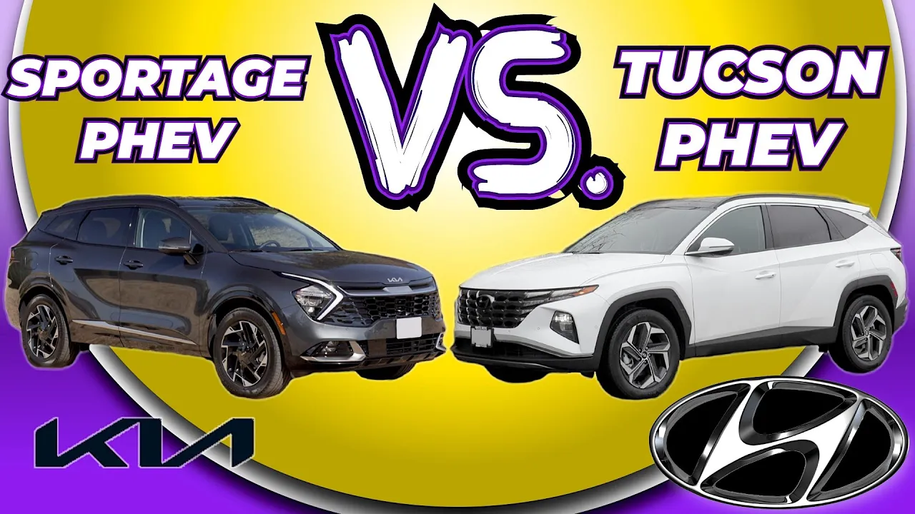 Hyundai Tucson PHEV VS Kia Sportage PHEV comparison