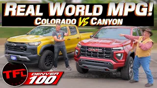 2023 GMC Canyon vs Chevy Colorado: Can Either of GM's Twin Midsize Trucks BEAT Poor EPA Ratings?