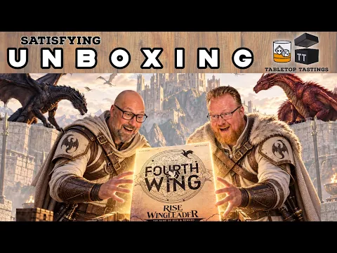 Fourth Wing: Rise of the Wingleader Unboxing | Steve & Les React