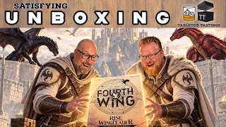 Fourth Wing: Rise of the Wingleader Unboxing | Steve & Les React