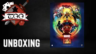 Marvel Dice Throne Board Game Unboxing