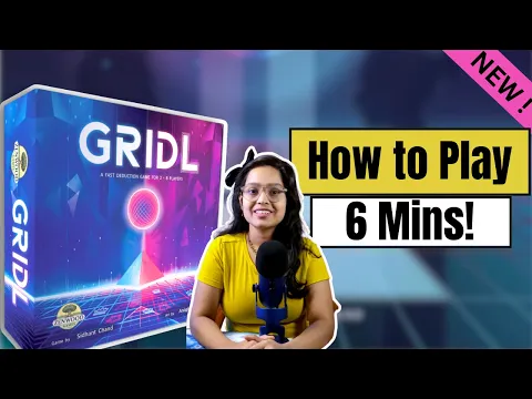 GridL - Official How to Play | 6 Mins!