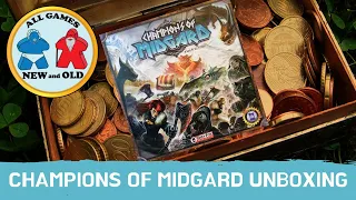 Champions of Midgard unboxing