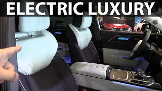 Hongqi E-HS9 prototype interior review
