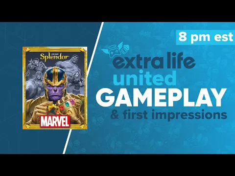 UPCOMING: Marvel Splendor Gameplay | @SpaceCowboysUS @SpaceCowboys1 | @ExtraLife4Kids United Week