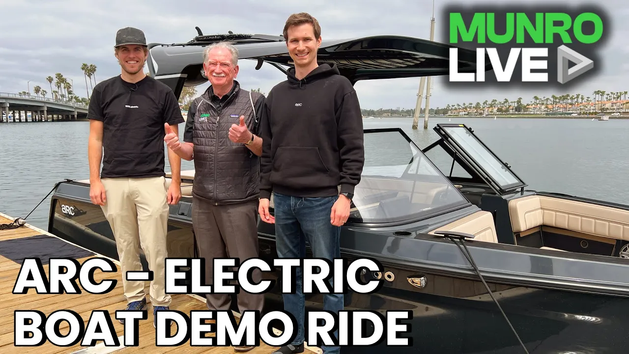 Arc Electric Boat Demo Ride with CTO & Co-Founder Ryan Cook and Lead Engineer Robert Binkowski