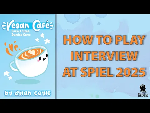 Vegan Cafe - How to play interview at Spiel 2025
