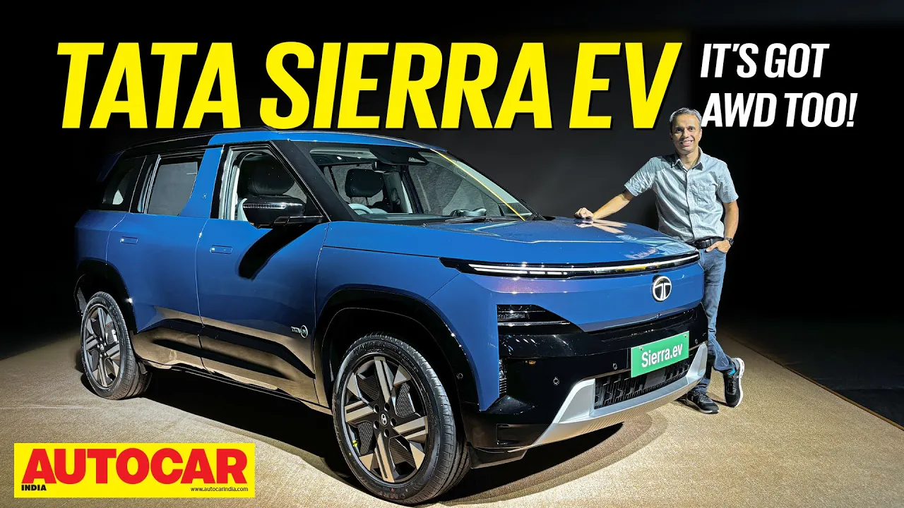Tata Sierra EV - Tata’s most exciting EV | First Look | Autocar India