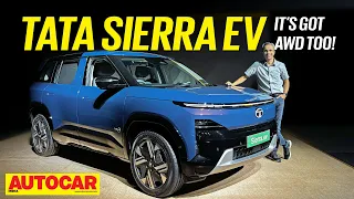 Tata Sierra EV - Tata’s most exciting EV | First Look | Autocar India