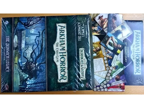 Dunwich Legacy Unboxing [Spoiler Free] for the Arkham Horror LCG Card Game