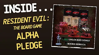 Inside…Resident Evil: The Board Game Kickstarter Alpha Pledge (4K60fps)