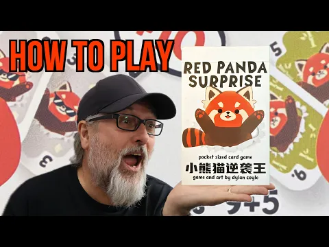 How to Play Red Panda Surprise | Charming Games Collective | Dylan Coyle | A super fun card game!