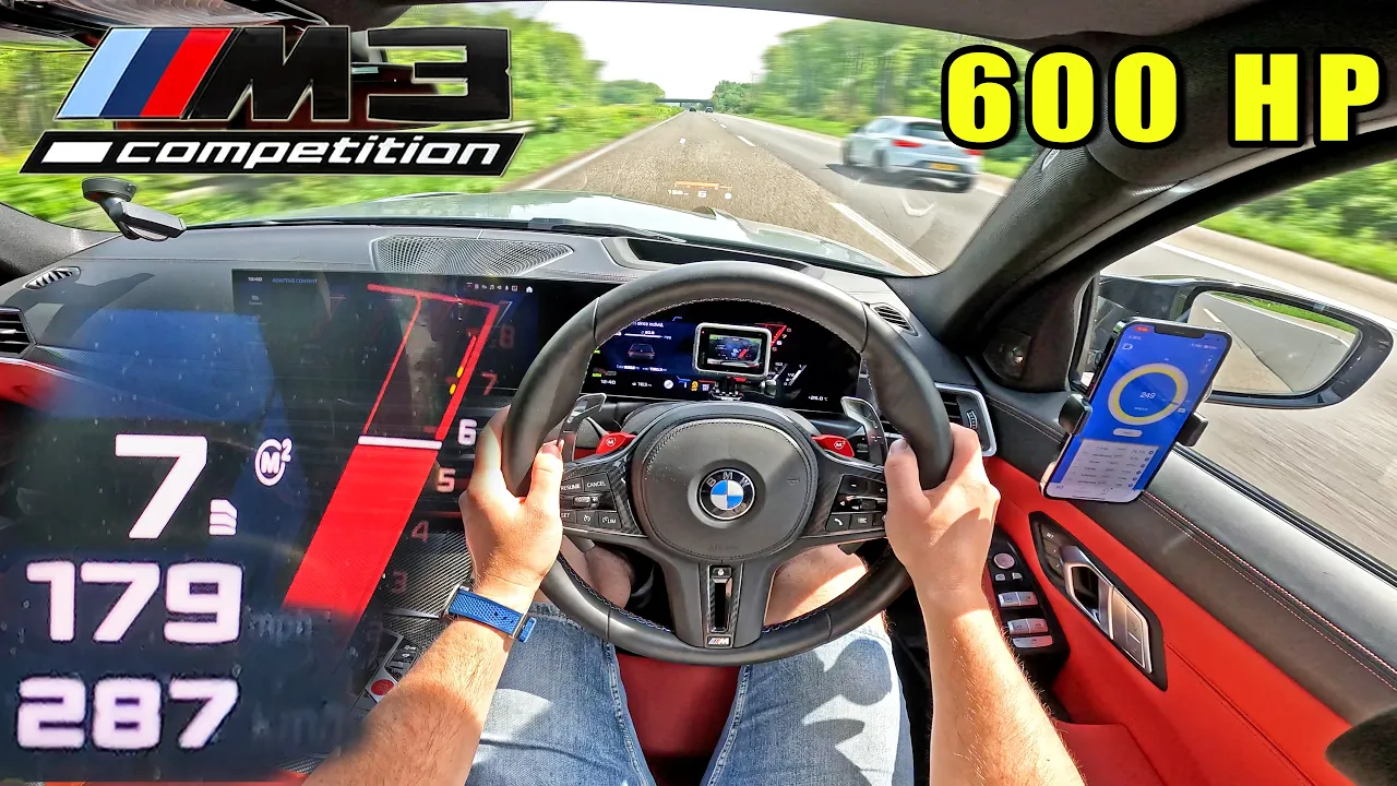 600HP BMW M3 Touring G81 Evolve on AUTOBAHN!