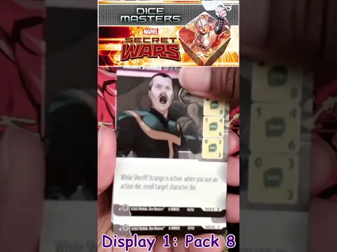 Dice Masters Secret Wars Display One Opening: Pack 8 #shorts