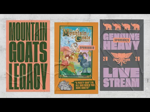 Mountain Goats: Legacy - 4p Teaching & Play-through by Heavy Cardboard