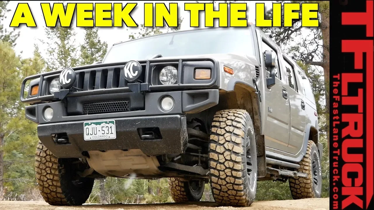 Before & After New Tires: Hummer H2 Gold Mine Hill Off-Road Comparison